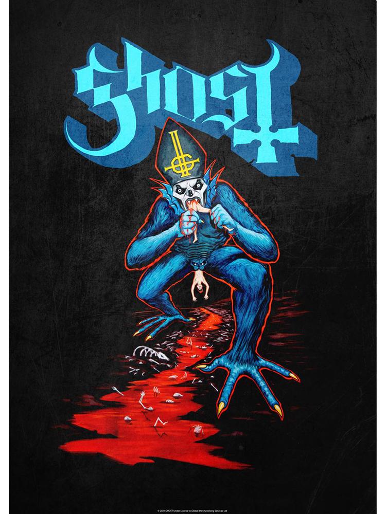 Абстрактные плакаты с группой призраков, картина на холсте, хэви-метал группа, настенная художественная картина для гостиной, кофейни, бара, украшения дома