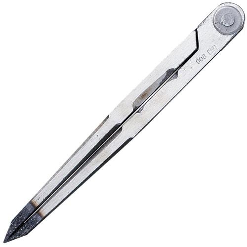 Niigata Seiki SK Made In Japan Steel Compass 200mm