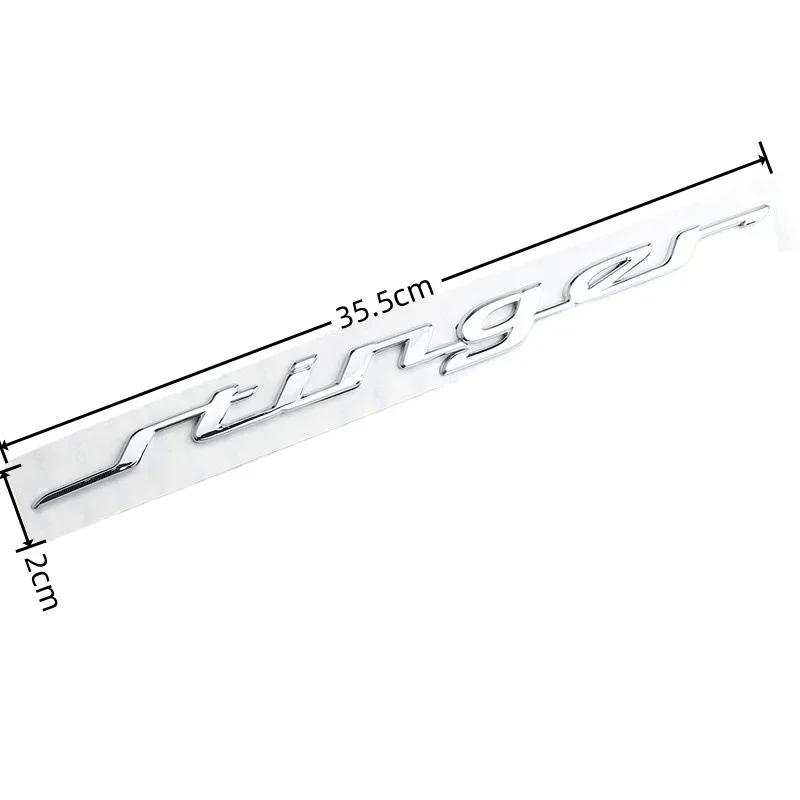 AHS1 Suitable for Kia personalized three-dimensional English stickers side mark decoration rear tail mark modified body stickers