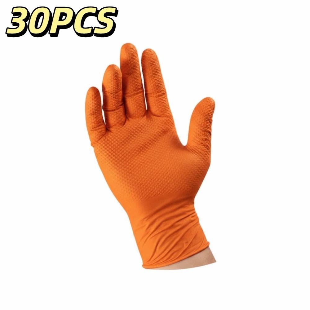 Textured Nitrile Gloves Latex Free Mechanic Gloves Mechanic Industrial Gloves Work Gloves