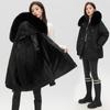 Inner Lining with Plush and Thickened Style To Overcome Cotton Jacket Women's Winter Wear Large Fur Collar New Cotton Jacket
