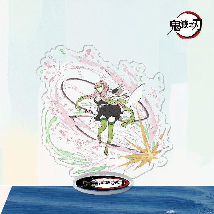 Anime related product Demon Slayer acrylic stand, Agatsuma Zenitsu butterfly, Nakano desktop decoration piece, decorative item
