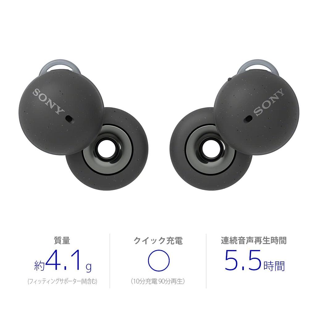 Sony Completely Wireless and Lightweight Open Style Allows for Constant Call Hours Minutes Charge 90 Minutes To AR HM LinkBuds earphones/Small