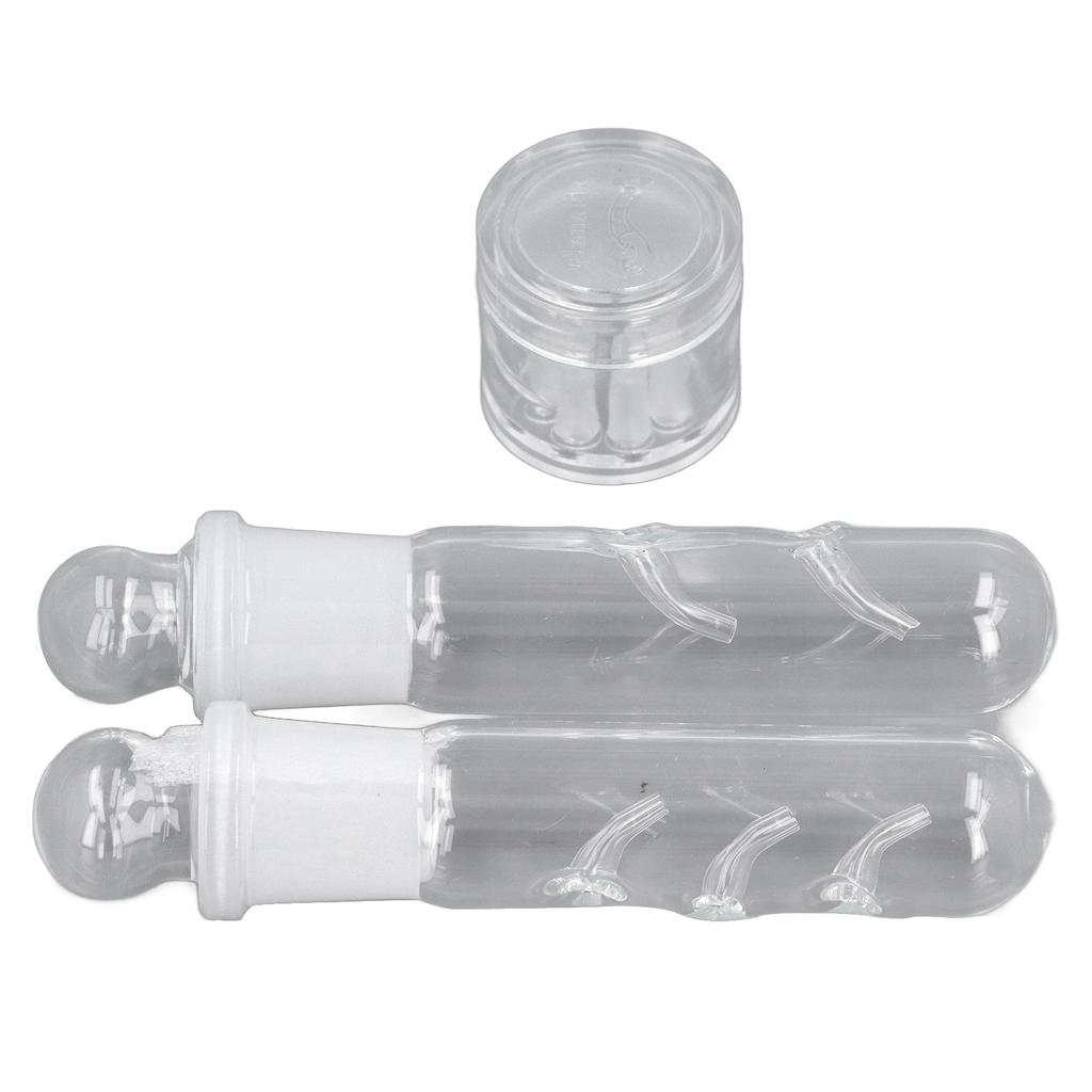 Ловушка для планарий Прозрачное стекло Легко использовать 2 отверстия 3 отверстия 8 отверстий Ловец планарий для аквариума Креветочник