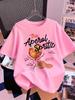 Aperol Spritz Lemon Drink Printed Unisexs Tshirt Summer Short Sleeve Tops Comfortable Loose Oneck T Shirt Sporty Clothes