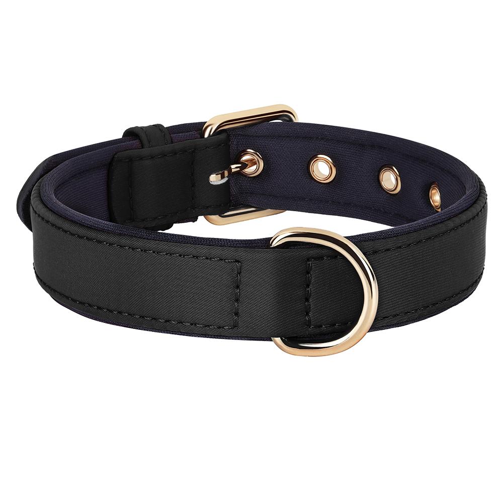 Водонепроницаемый ошейник для собак, прочный нейлоновый ошейник для собак, ошейник с мягкой подкладкой, дышащий, для домашних собак, чихауа, мопсов, шнауцеров, ошейники 8 цветов