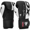 RDX REX F4 Boxing Gloves Black/White 14oz