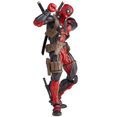 Фигурка AMAZING YAMAGUCHI DEADPOOL Дэдпул 160мм АБС ПВХ Окрашенная Фигурка Действия Revoltech Прибл.. &
