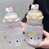 Милая кружка Hello Kitty для двойных напитков для девочек | 2026ins | Стильная, высококачественная пластиковая кружка для летнего общежития