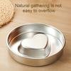 Slow-Eating Dog Bowl Heart-Shaped Ridge Anti-Slip Design Bloating Prevention Dog Dish Pet Digestion Aid Bowl
