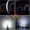 WLJH 10 Pack White Canbus T5 Led Bulb 2721 37 74 Wedge Lamp PC74 Twist Sockets Dash Dashboard Lights trument Panel Cluster Leds Car Replacement