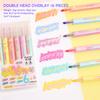 6PC Double-Headed Magic Highlighter Pen 12 Color-Changing for Diary Scrapbooking Painting DIY Crafts Ideal for Classroom Use