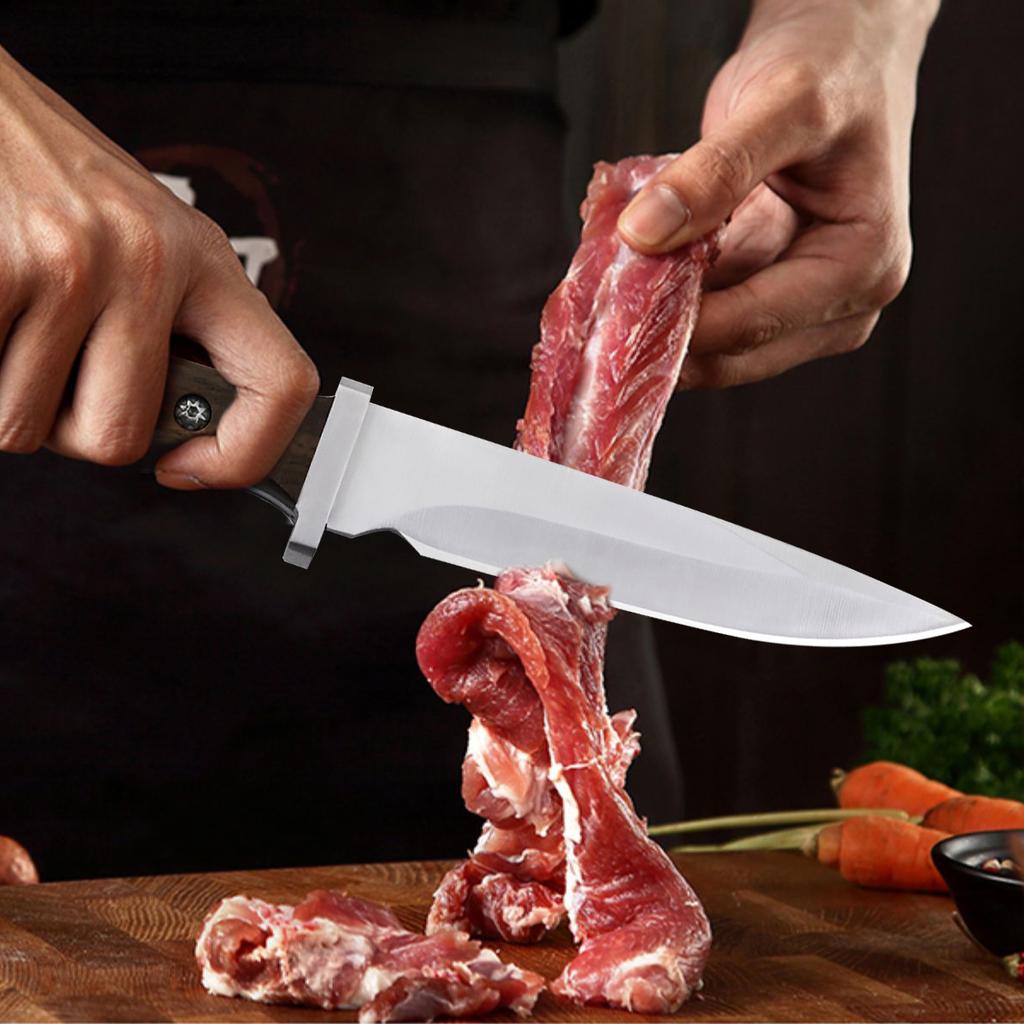 Кухонный нож Кухонный нож Кухонный нож Тесак для мяса Кухонный нож из нержавеющей стали Нож для обвалки Нож мясника Инструмент для приготовления фруктов