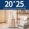 Белая холщовая сумка-тоут с индивидуальным логотипом