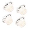 4 PCS Speed Tone Volume Control Knobs for EPI LP Electric Guitar (White  Black)