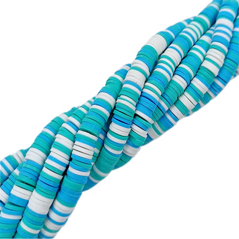 Necklace Bracelet Jewelry Making Multicolor Loose Beads Rainbow Soft Clay DIY For Pendant 13 Colors Mixed Style