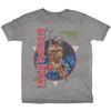 Мужская футболка Iron Maiden Somewhere In Time Slim Fit Серая