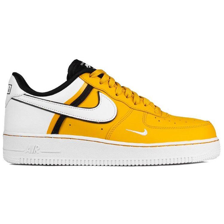 Nike Мужские кроссовки Air Force 1 Low 07 LV8 желтые CI0061-700