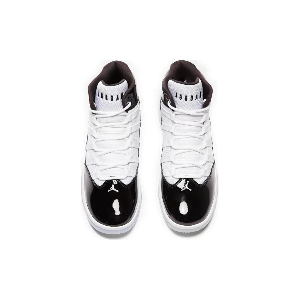 Air Jordan Max Aura Grade School 'Black White' (Unisex) Black / White Kids' Basketball Shoes AQ9214 011