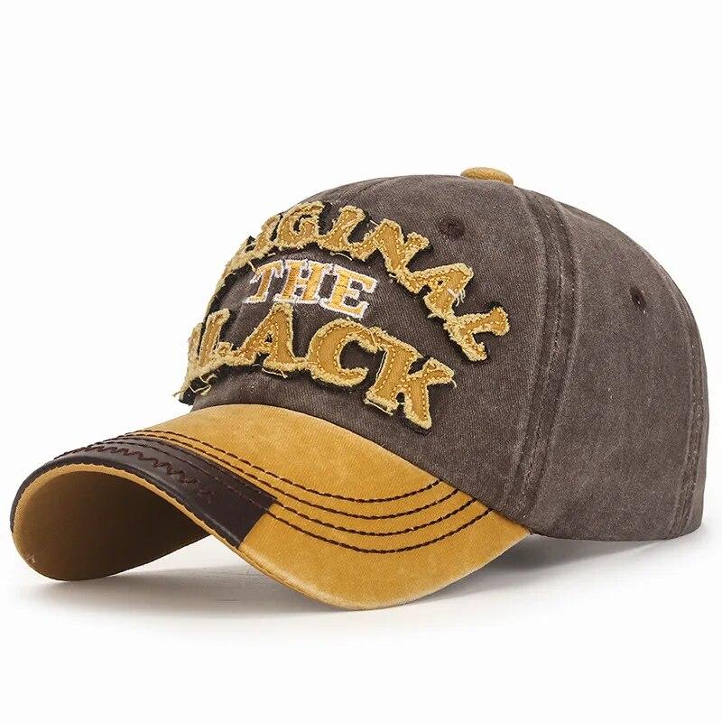 Хлопковая бейсболка для занятий спортом на открытом воздухе, вышивка, нашивка с черной надписью, солнцезащитная шляпа от солнца для весны и осени