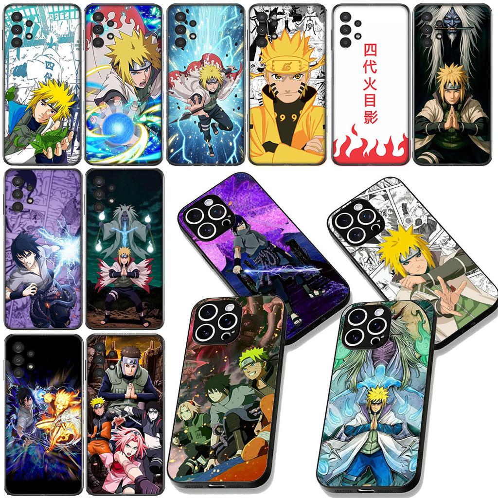 Namikaze Minato Narutos Sasuke Phone Cover for Motorola Moto G86 G14 G35 G34 G45 G55 G67 G75 G85 G24 G15 G54 G57 Power Case