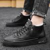 Зимние зимние ботинки для мужчин и женщин, сохраняющие тепло, хлопковая обувь, уличная походная обувь, плюшевые теплые высокие ботильоны, мужские кроссовки