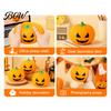 Squeeze Pumpkin Toy Halloween Cartoon Stress Ball, for Relieve Hand Exercise Ball Anxiety, Creepy Sensory Fidget Toy, Party Favors Soft