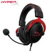 HYPERX Cloud II — игровая гарнитура, объемный звук 7.1, амбушюры из пеноматериала с эффектом памяти, прочная алюминиевая рама, съемный микрофон