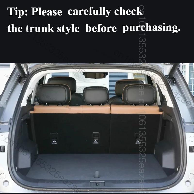 For JAECOO j7 PHEV 2026 2025 Car Boot Mat Rear Trunk Liner Cargo Protection Leather Mat Interior Modification Accessories
