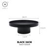 Homlly Uii Round Decorative ABS Storage Tray
