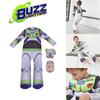 Kids Toy Story Buzz Lightyear Jumpsuit Cosplay Halloween Party Costume Gifts