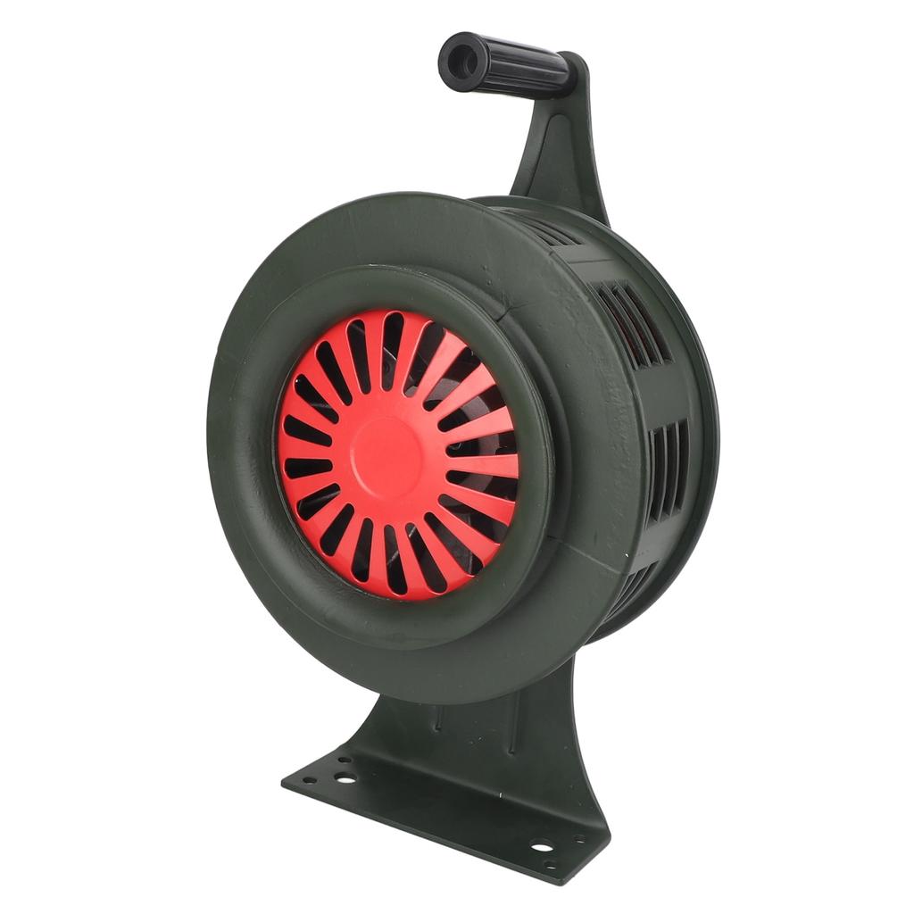 Hand Crank Siren 125dB Loud Adjustable Volume Waterproof Aluminum Alloy Manual Operated Sound Alarm