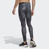 Adidas Adizero Saturday Long Leggings With Logo Print Men Leggings Black HR5675