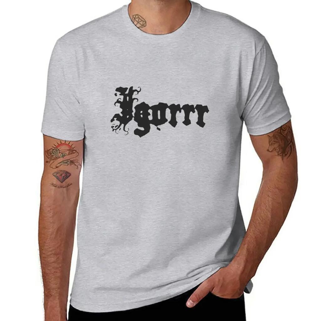 The Igorrr metal band merch T-Shirt oversized Short sleeve tee mens t shirts pack