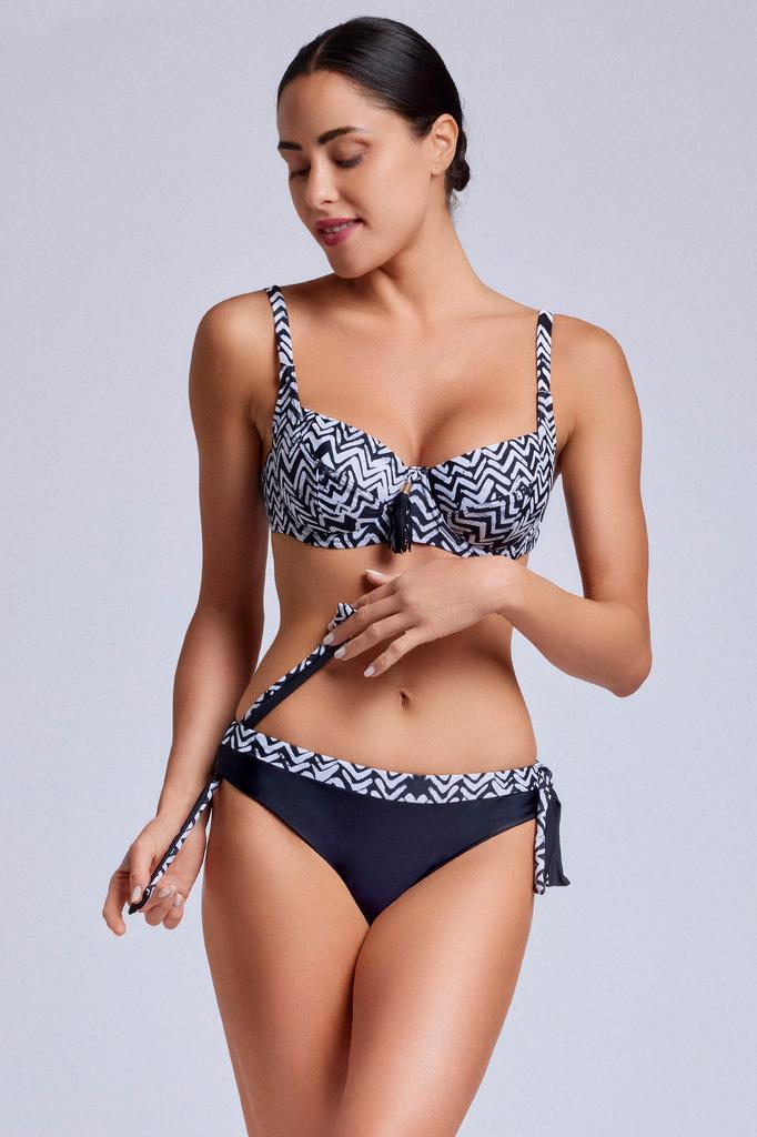 Купальник с мягкой чашкой, плавки слип David (87916)