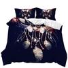 Dream Catcher Duvet Cover Set Boho Glowing Feather Twin Comforter Cover Set Mandala Double Queen King Size Polyester Quilt Cover