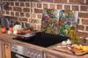 Glass stove top protector 2x45x52 Pop Art