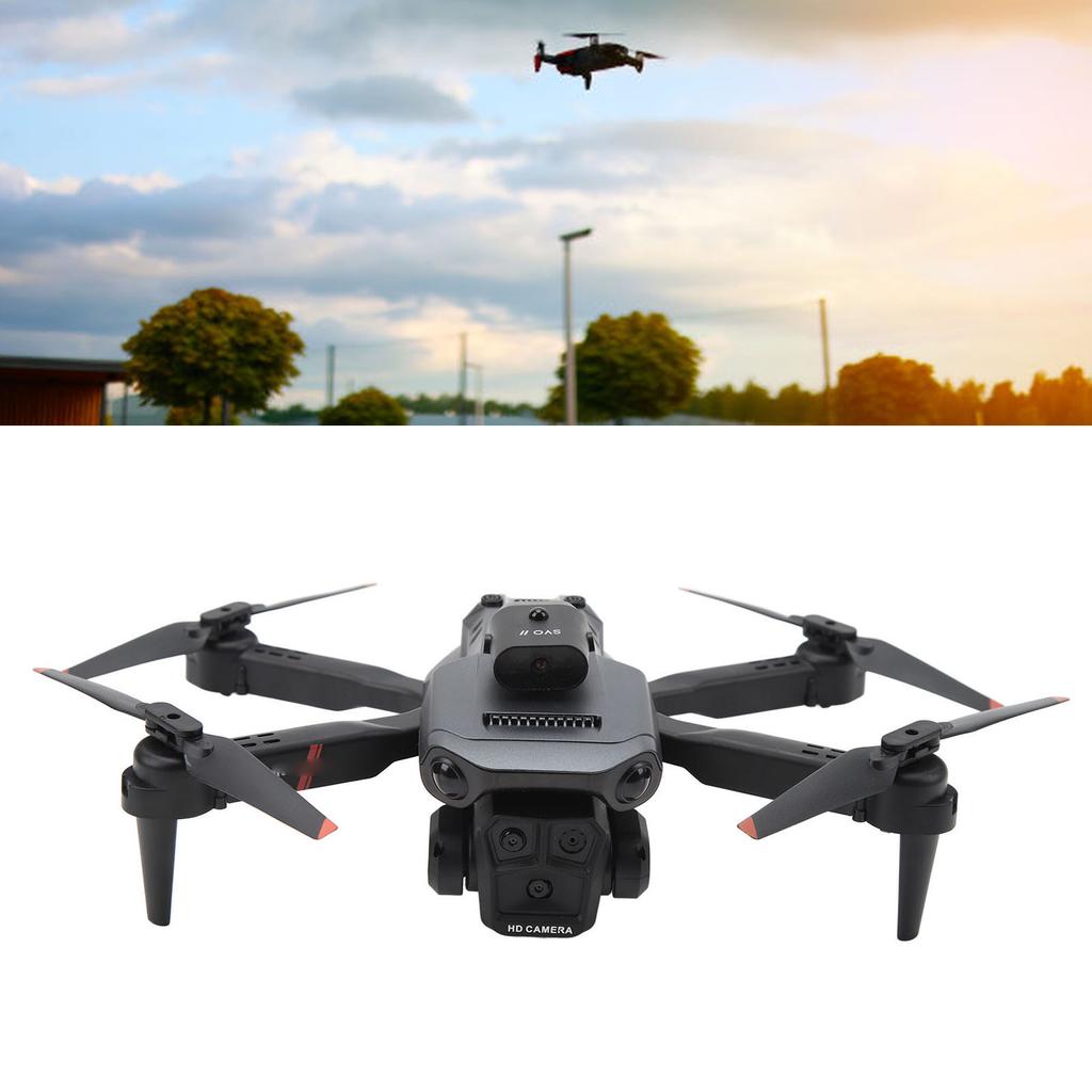 K6 Max Drone Triple Camera Obstacle Avoidance RC Drone HD Aerial Photography Folding Quadcopter