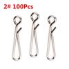 Useful Line Wire Quick Hanging Fishing Accessories Tackle Tool Snap Swivel Connector Connecting