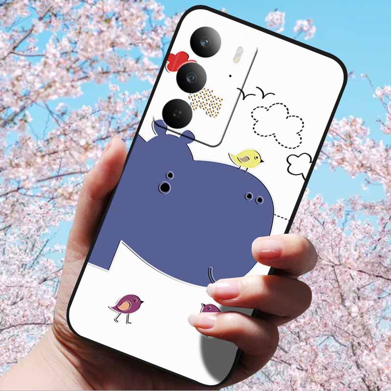 3D Рельефные Ретро Чехлы Для Realme C75 4G Мягкая Силиконовая Задняя Крышка Чехол Для Realme C75 4G 3D ТПУ Рельефные Чехлы 3D C75 c 75