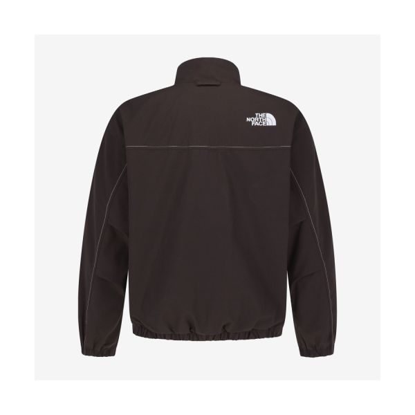 The North Face Логотип Свободный крой На молнии Воротник-стойка Длинный рукав Куртка Унисекс куртки NJ3BR57J