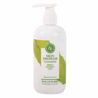 Легкий натуральный увлажняющий гель для душа для тела Skin Shower 500 мл Алоэ (WC6E505)