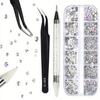 3 Pieces/set Diamond Painting Hand Tools DIY Diamond Painting Accessories Storage Box Tweezers and Pick Up Drill Pens