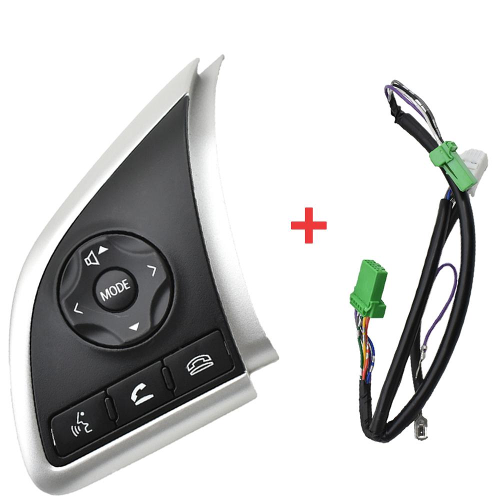 For Mitsubishi ASX 2013-2019 L200 2015 Mirage 2012 2013 2014 2015 Cruise Control Switch Steering Wheel Button Audio