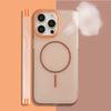 Охлаждающая магнитная чехол-накладка с защитой от перегрева для iPhone 16 15 14 Plus 13 12 Pro Max, дышащая жесткая задняя крышка для Magsafe