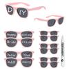 8pcs Small Oval Sunglasses Women Vintage Brand Retro Black White Sun Glasses Classic Shades Female Oculos UV400