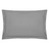 Taie D'oreiller - Coton - Gris Clair - 50 X 70 Cm - Lavable En Machine - OEKO-TEX®