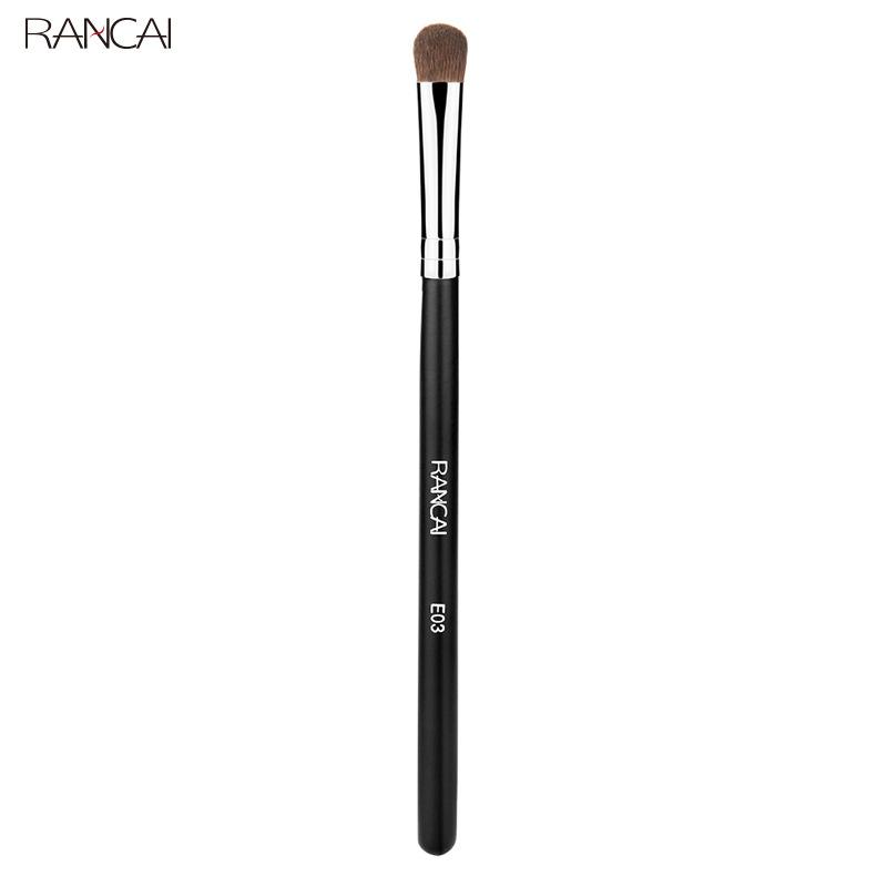 New E03 Pony Hair Eyeshadow Brush Soft Makeup Brush Smudge Brush Oblique Eyebrow Brush Double Head Eyelash Brush