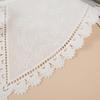 Japanese Stylish Fake Collar Dickey for Women Girls Floral Embroidered Lace White Shawl Scarf Student Necklace Capelet