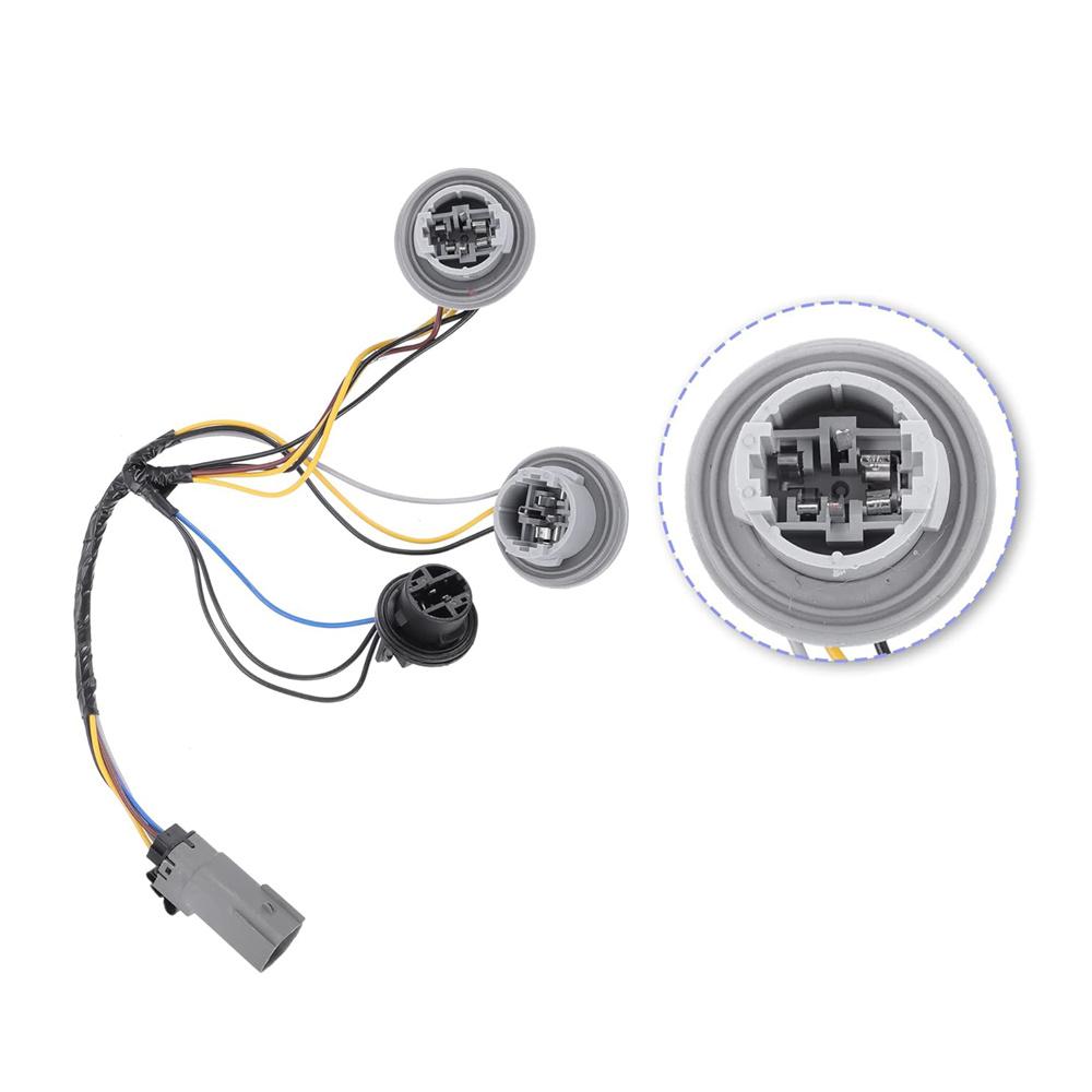 Патрон заднего фонаря и жгут проводов JL3Z-13412-A Для Ford F150 2.7L 3.0L 2018-20